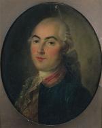 École FRANÇAISE vers 1780.Portrait de l'amiral et comte Charles Victor...