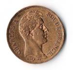 CHARLES X (1824-1830). 40 francs OR, 1830 A. TTB