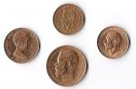 Lot : Monnaies étrangères.Italie : VICTOR EMMANUEL II (1861-1878), 10...