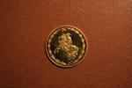 Médaille en or, bicentenaire de la naissance de Napoléon Bonaparte...
