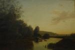 BUSSON Charles (Montoire 1822 - Paris 1908).Paysage.Sur sa toile d'origine.65,5...