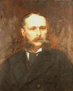 PARROT Philippe.Portrait de Juvénal Dessaignes (1837-1882)Huile sur toile. 60 x...