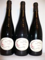 Vignoble MUSSET-ROULLIER, Anjou villages, 3 lots de 3 bouteilles :...