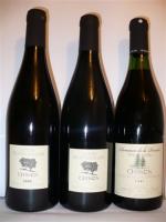BAUDRY-DUTOUR, Chinon, 3 bouteilles : Cuvée Coteaux des Chenonceaux 2005,...