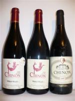 Domaine WILFRID ROUSSE, Chinon, 3 bouteilles : Cuvée Les Puys...