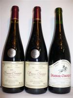 Domaine des CLOS MAURICE, Saumur Champigny, 3 bouteilles : Vieilles...