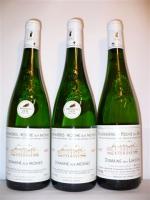 Domaine aux MOINES, Savennières, 3 bouteilles : 2005, 2005, 1987.