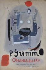 Pierre GRIMMMaquette de l'affiche originale de l'exposition Grimm à la...