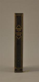DELEGORGUE-CORDIER. Poésies diverses. Abbeville, Jeunet, 1847.In-8 ½ veau dos orné,...