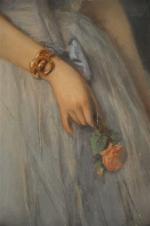Alphonse-Louis GALBRUND (1810-1885)Portrait de Madame Camille d'Hubert, née de Granval,...