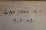 ZAO WOU-KI  (né en 1921)Composition.Toile signée en bas à...