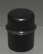 ENCRIER de VOYAGE, composé d'un flacon cylindrique en bakélite noir...