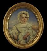 Ecole FRANÇAISE du XIXème.Portrait de William-Louis.Huile sur toile de format...