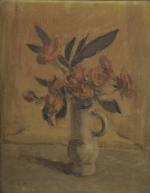BENN (1905-1989) (Benejou RABINOWICZ, dit)Le bouquet.Huile sur toile signée en...