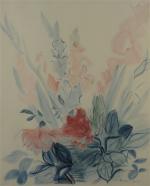 DUFY Raoul (1877-1953) d'après. Deux REPRODUCTIONS en couleur, bouquet fleuri...