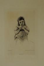 LALAUZE Adolphe (1838-1905)"Il est bien sage bébé", "Une risette, "Bonsoir...