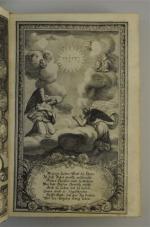 KRAUSS. Historischer Bilder Bibel. Augsburg, 1702.In-8 mar. mod. (Retault). 188...