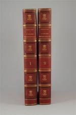 ALLIER. L'ancien Bourbonnais. Moulins, Desrosiers, 1833-37.2 vol. in-folio 1/2 chag....