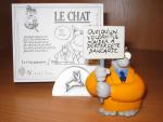 "Le Chat"LE CHAT PANCARTE. Métal. Pixi. Certificat n°116 / 500,...