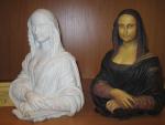 "Mona Lisa"LA JOCONDE, monochrome.Résine. Figurine Attakus Collection. Collection Art et...