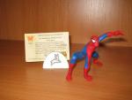 "Spider-Man"SPIDER-MAN The Sensational. Résine. Figurine Attakus Collection. Marvel Comics. Certificat...