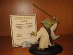 "Star Wars"YODA, épisode 2. Résine. Figurine Attakus Collection. Certificat n°1097...