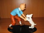 "Tintin"LA JOIE DE TINTIN & MILOU. Résine. Figurine Leblon-Delienne pour...