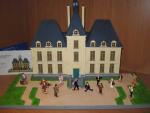"Tintin"LE CHÂTEAU DE MOULINSART. Métal. Pixi pour Moulinsart. Certificat n°224...
