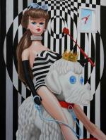 Caroline MAUREL"Go on"Huile sur toile116 x 89 cm