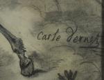 Attribué à Carle VERNET (1758 -1836)La rentrée au fort.Pierre noire...