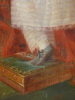 Édouard AUTRIQUE (1799-1876)Jeune fille aux bijoux.Huile sur toile.147 x 114,5...