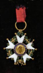 France - Ordre de la Légion d'honneur, étoile d'officier du...