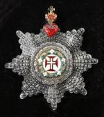 Portugal - Ordre militaire du Christ, plaque de grand-croix en...