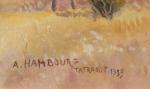 André HAMBOURG (1909-1999)
"Tafraout".

Toile signée en bas à gauche, titrée et...
