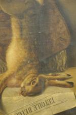 A. WETREMS (XIX-XXème)Retour de chasse, L'Etoile belge. Huile sur toile...
