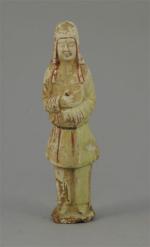 Céramique de la chine. Époque TANG  (618-907). STATUETTE de...