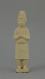 Céramique de la chine. Époque TANG  (618-907). STATUETTE de...
