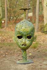 Roger CHOMEAUX, dit CHOMO (1907-1999)ExtraterrestreSculpture en plastique fondu et incrustations...