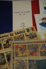 DE GAULLE RACONTÉ AUX ENFANTS- "Charles de Gaulle", Imagerie d'Épinal,1944.-...