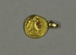 Egypte. PTOLEMEE I. TRIOBOLE d'or (305-285). Buste de Ptolémée I...