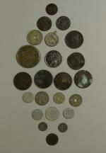 Petit LOT de monnaies anciennes : jeton de compte Louis...
