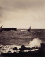 Gustave LE GRAY (1820-1884)La vague brisée - Cette [Sète] -...