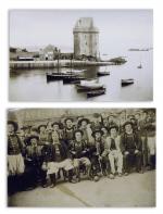 BRETAGNE Lorient, Morlaix, Vitré, St-Malo, Dinan, St Servan, vers 189012...