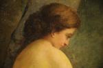 Entourage de FANTIN-LATOUR (Grenoble, 1836 - Buré, 1904)Femme dans un...