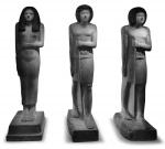Alberto GIACOMETTI (Borgonovo, 1901 - Coire, 1966)[D'après une sculpture égyptienne...