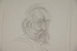 Alberto GIACOMETTI (Borgonovo, 1901 - Coire, 1966)" [D'après Cézanne :...