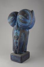 Roger CHOMEAUX, dit CHOMO (Berlaimont, 1907 - Achères-la-Forêt, 1999)Mutant, 1983-1985.Sculpture...