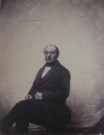 Charles NÈGRE (1820-1880)Homme assis, cour du 21 quai Bourbon, vers...