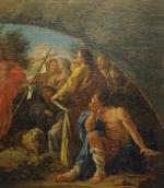 Hyacinthe COLLIN DE VERMONT (Versailles, 1693 - Paris, 1761)Le Christ...