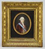 Étienne-Charles LE GUAY (Sèvres, 1762 - Paris, 1846)Le roi Charles...